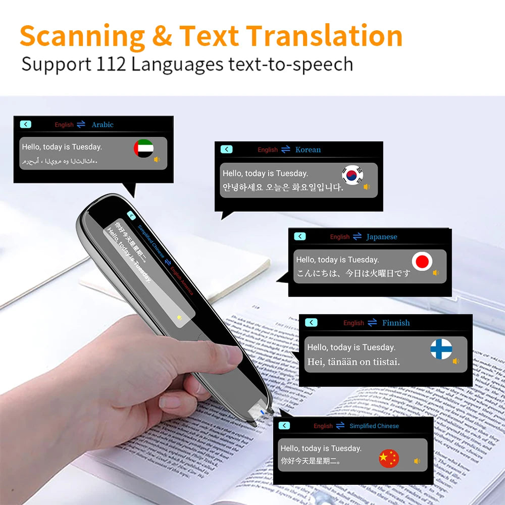 Scan Reader Pen with Translation