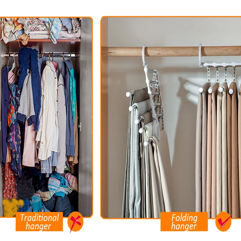 Space Saving Wardrobe Hanger