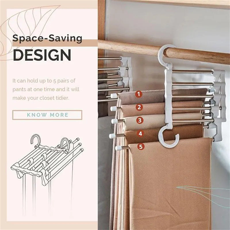 Space Saving Wardrobe Hanger